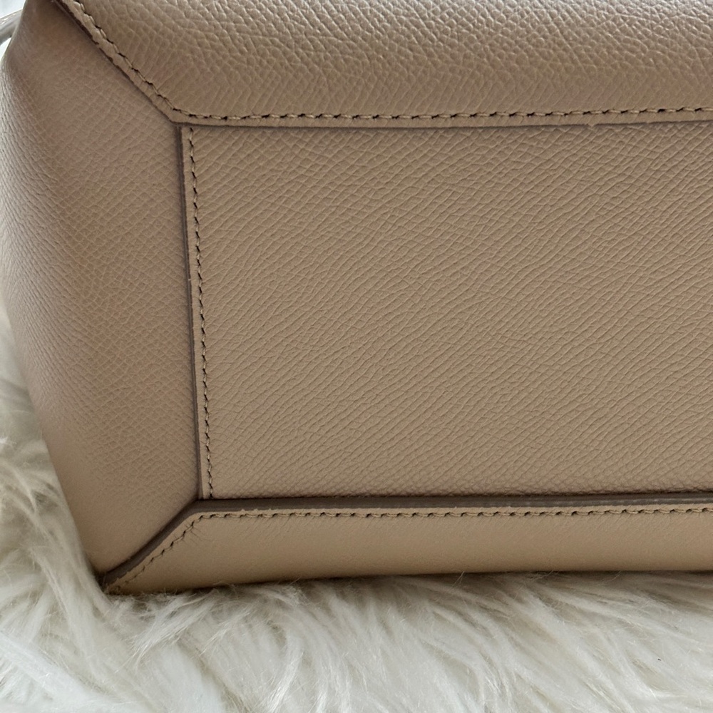 Celine Micro Belt Bag in Grained Calfskin - light taupe - Picture 10 of 16